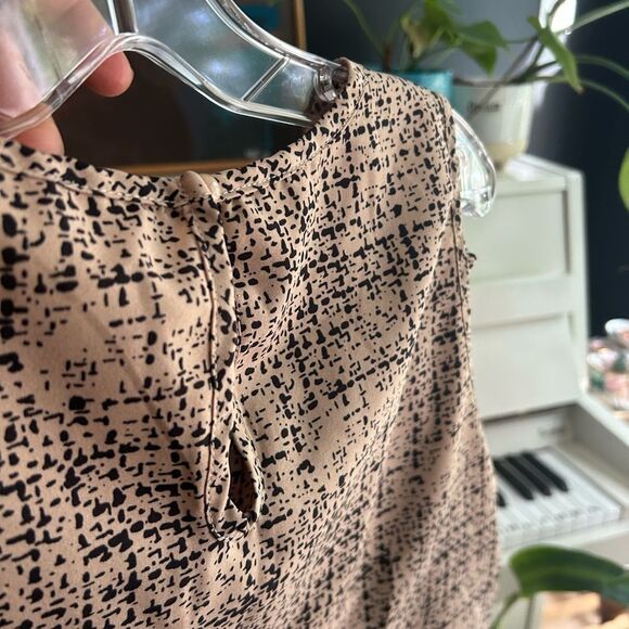 SHEIN Black and Tan Textured Skort Set L - Picture 8 of 16